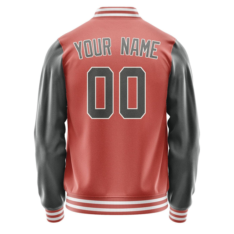 Custom Copper Rose Dark Grey Jacket JA2929202918B31820