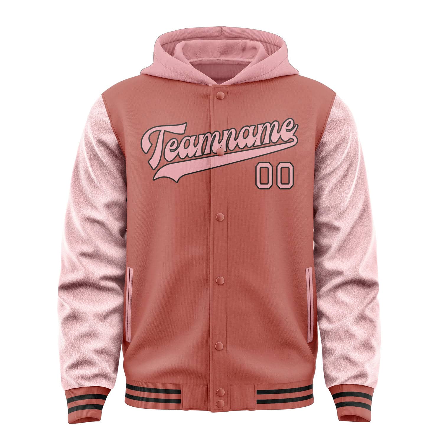 Custom Copper Rose Light Pink Jacket