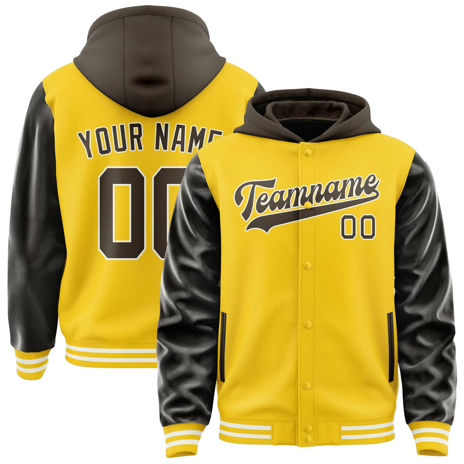 Custom Gold Brown Jacket