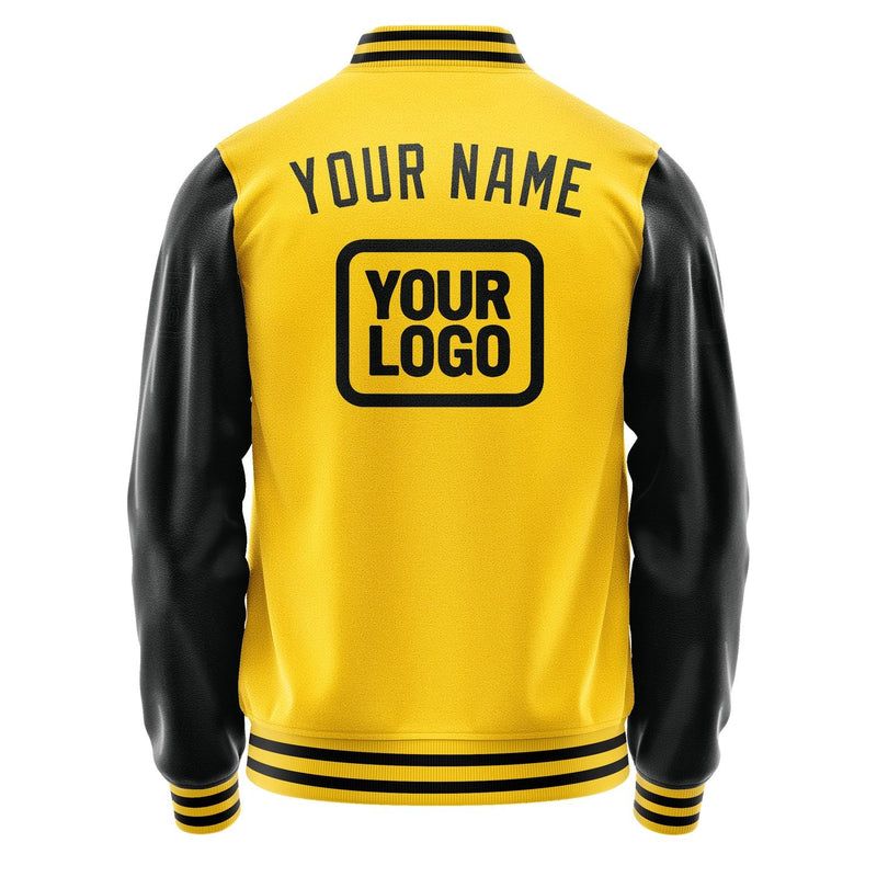 Custom Gold Black Jacket JA303017301717171717