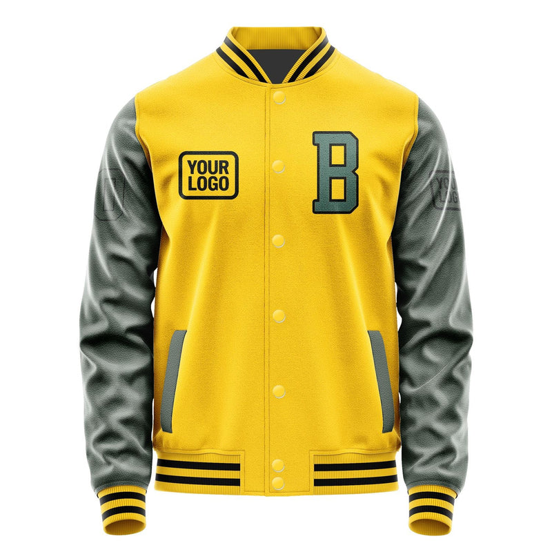 Custom Gold Blue Green Jacket JA303027301717272717