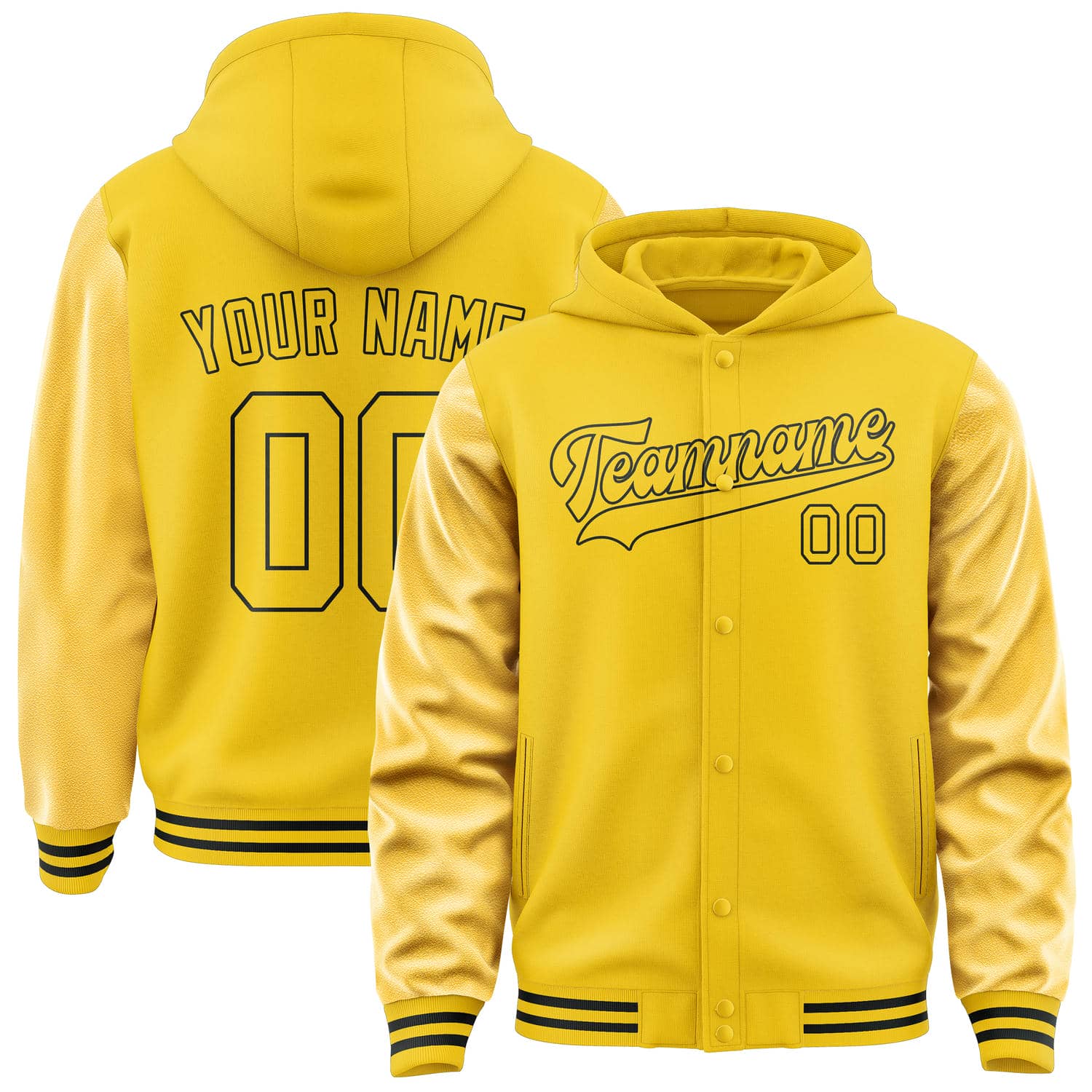 Custom Gold Gold Jacket