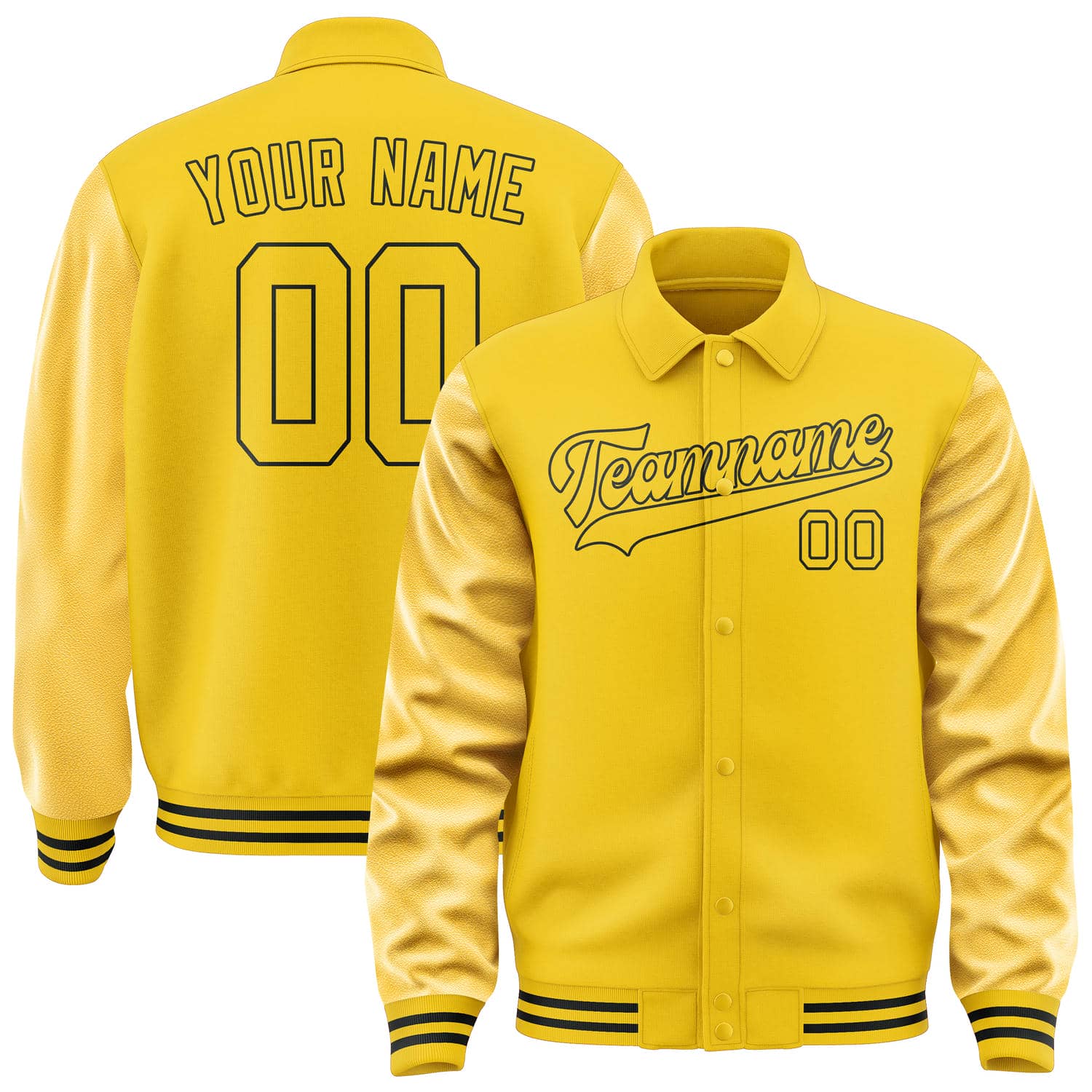 Custom Gold Gold Jacket