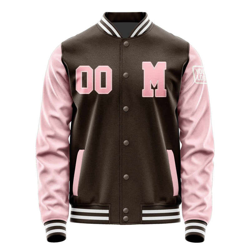 Custom Brown Light Pink Jacket Jb0101210118211818