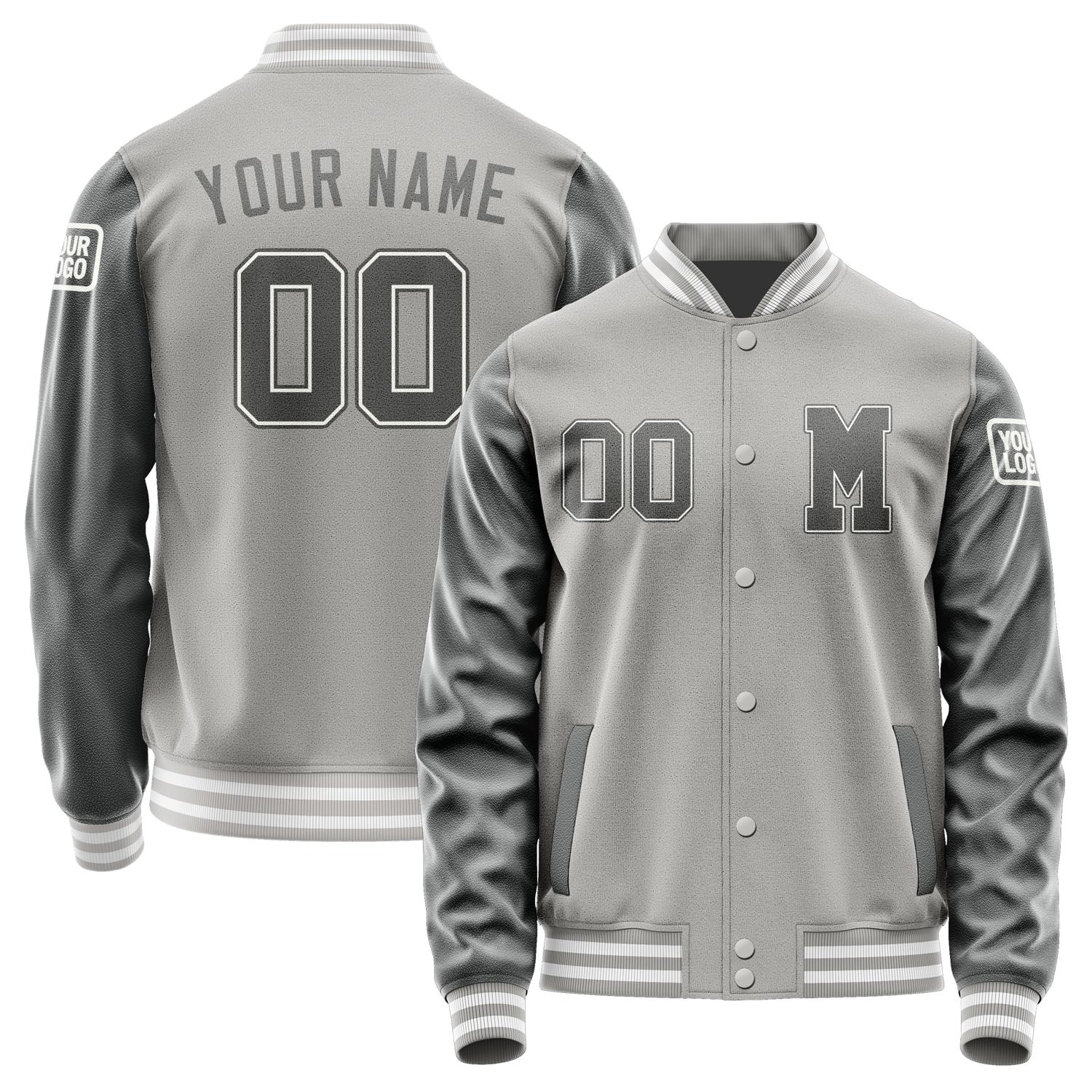 Custom Gray Dark Grey Jacket Jb0404200418201818