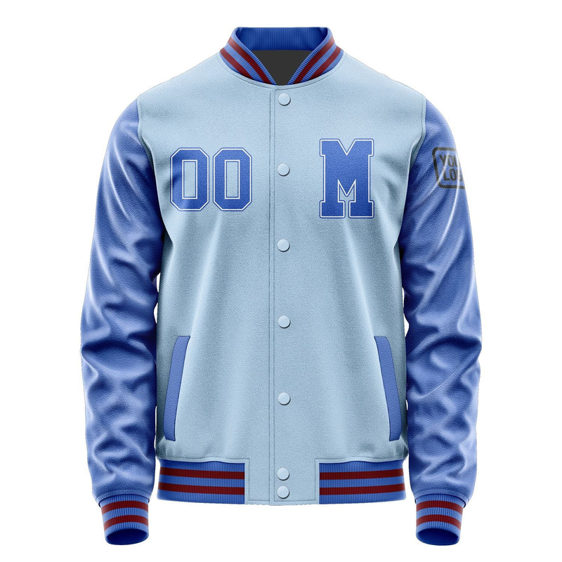 Custom Light Blue Sky Blue Jacket Jb0808090915091817