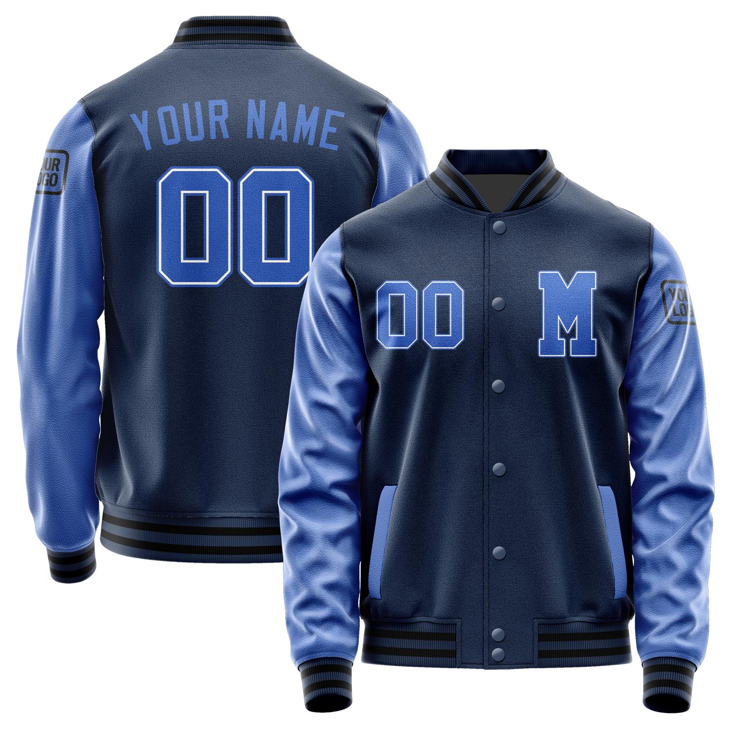 Custom Blue Sky Blue Jacket Jb1010091017091817