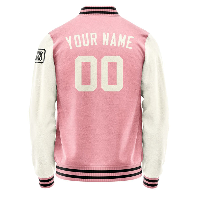 Custom Light Pink Cream Jacket Jb2121032117031817