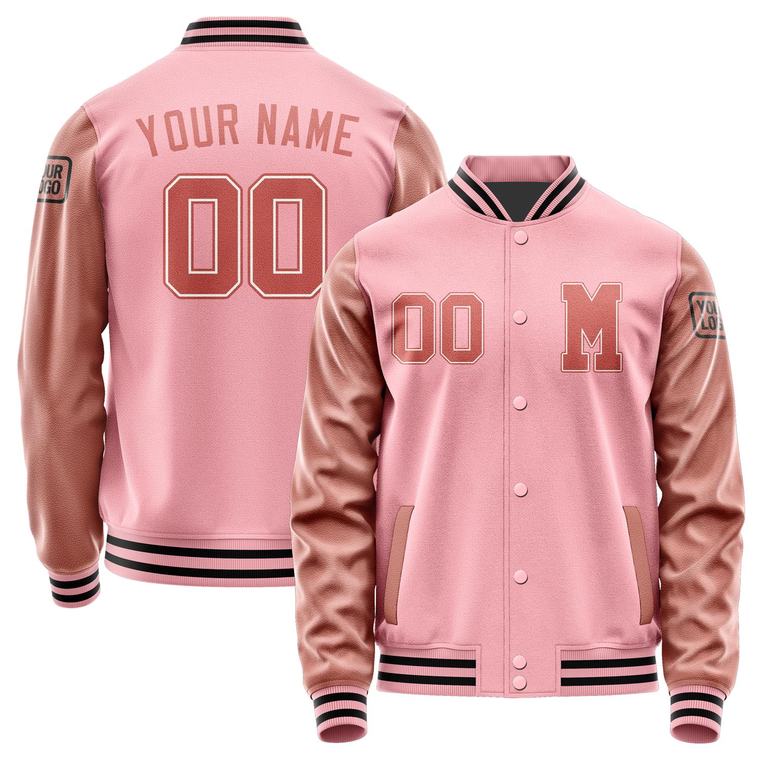 Custom Light Pink Copper Rose Jacket Jb2121292117291817