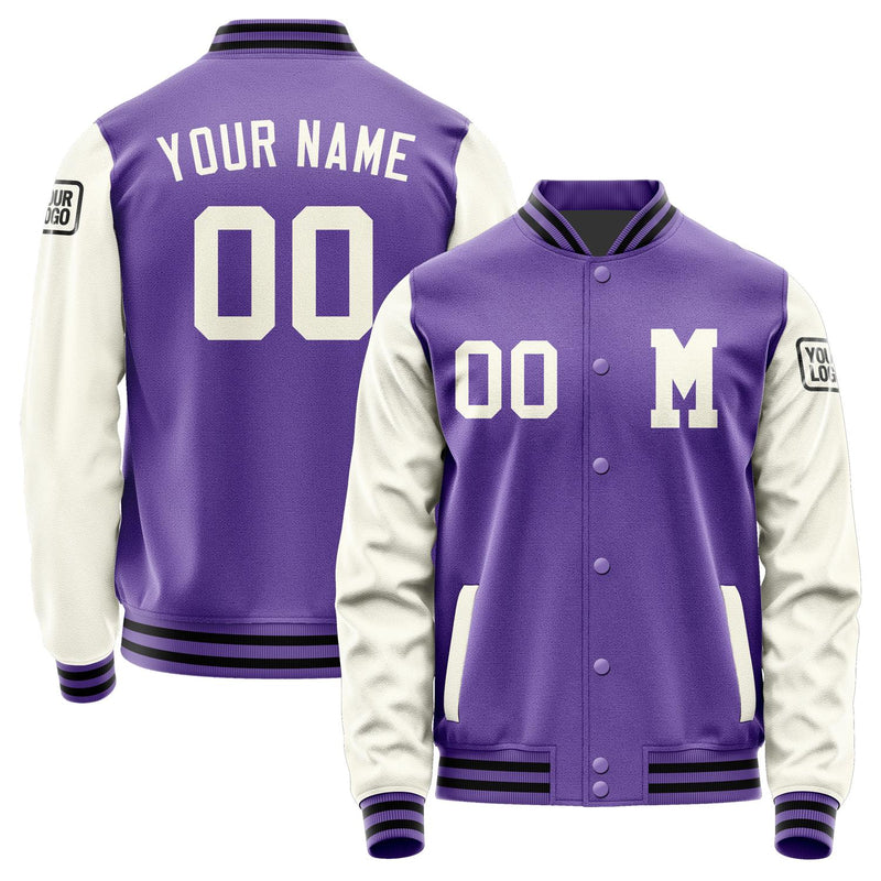 Custom Light Purple Cream Jacket Jb2323032317031817