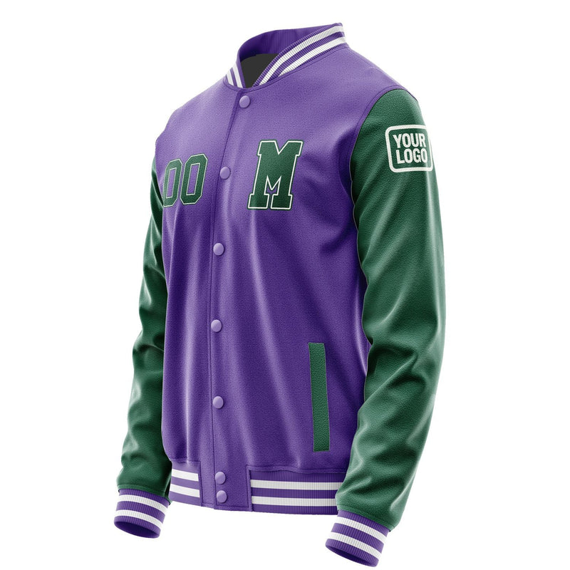 Custom Light Purple Green Jacket Jb2323052318051818