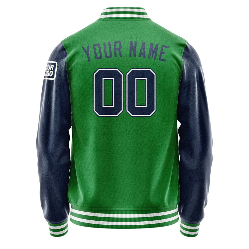 Custom Emerald Green Blue Jacket Jb2424102418101818
