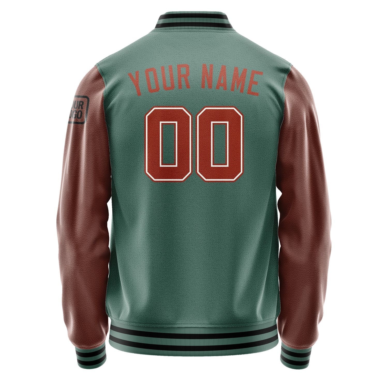 Custom Blue Green Coral Red Jacket Jb2727162717161817