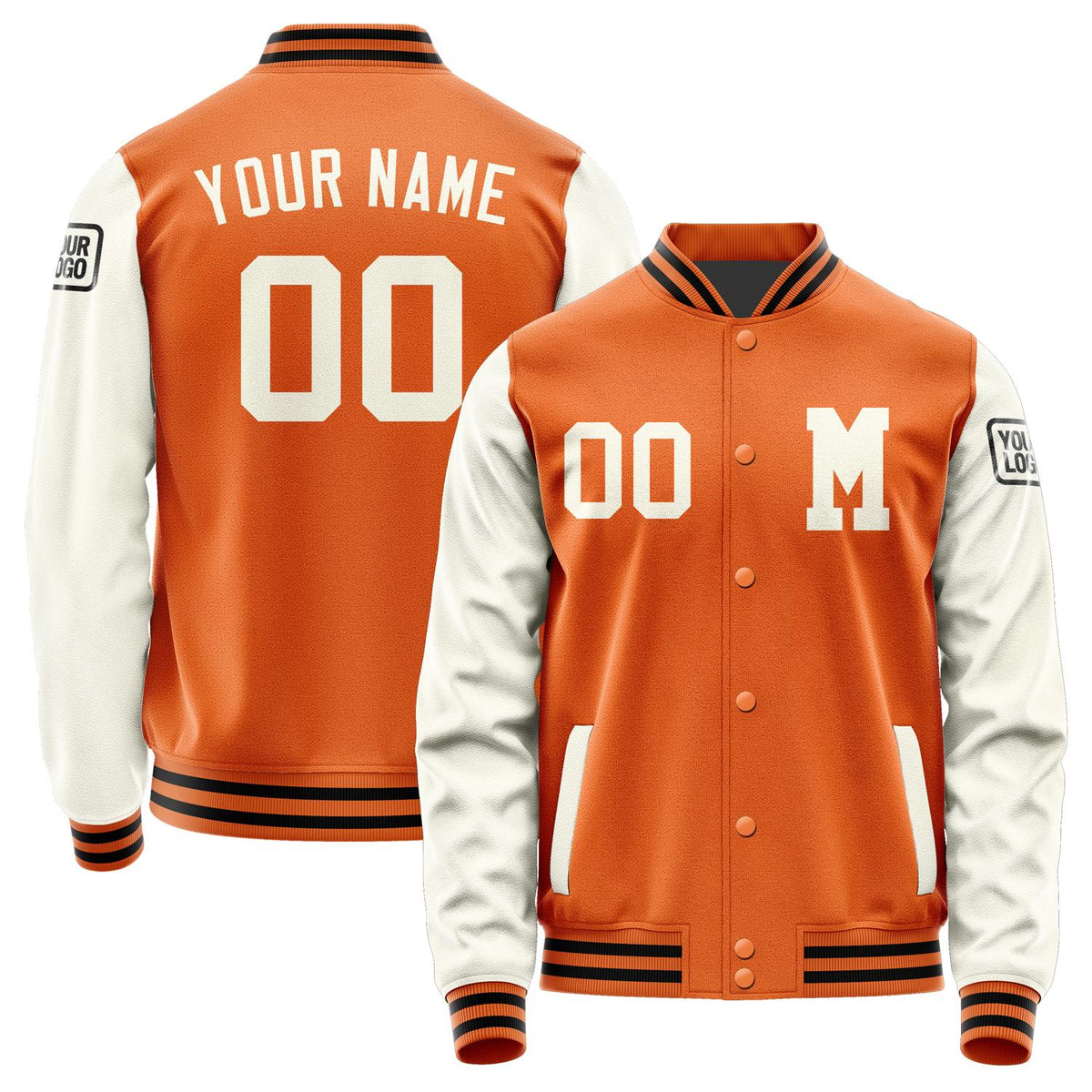 Custom Orange Cream Jacket Jb2828032817031817