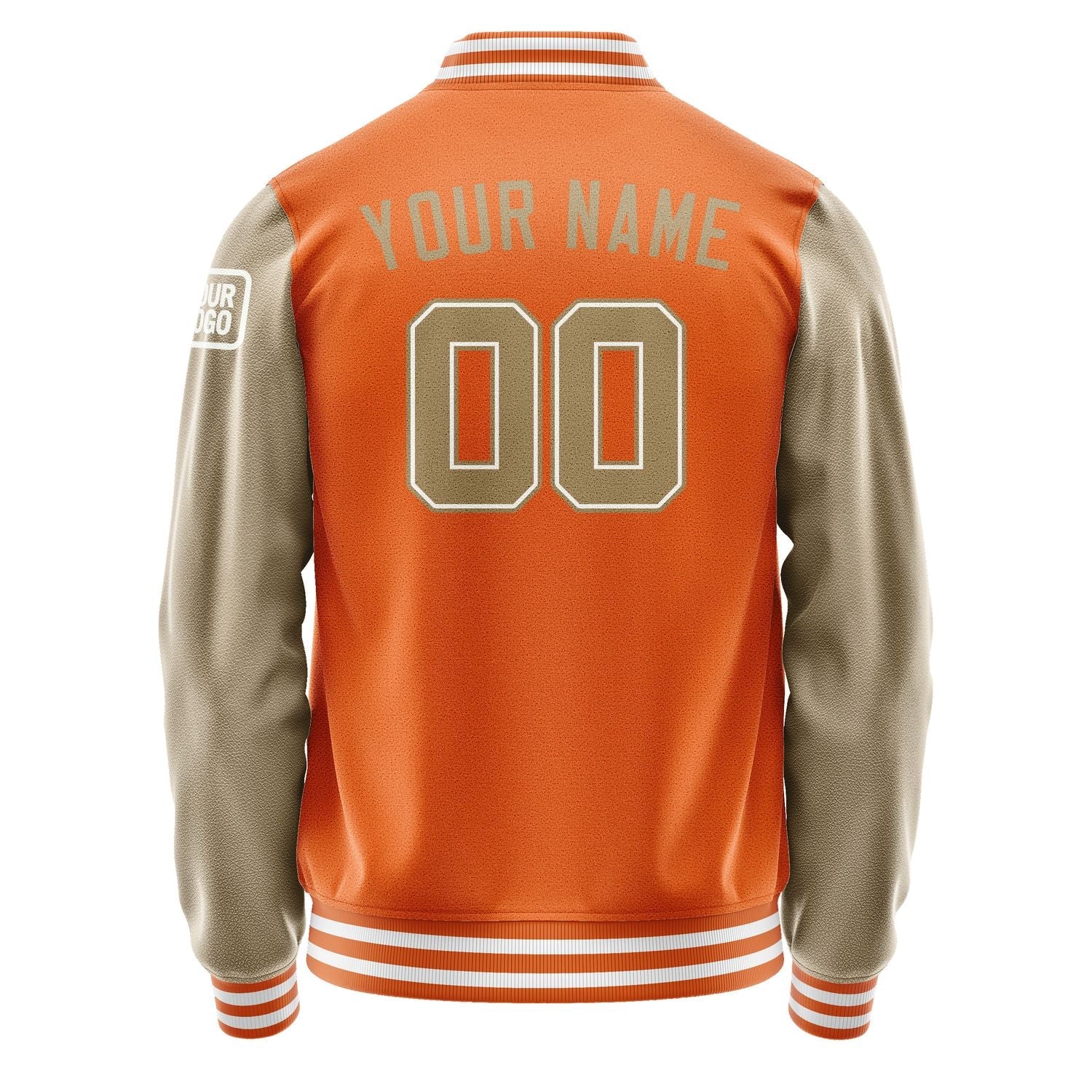 Custom Orange Light Khaki Jacket Jb2828252818251818