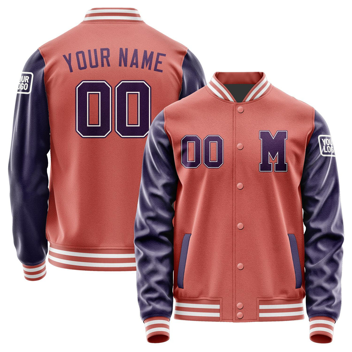 Custom Copper Rose Purple Jacket Jb2929072918071818