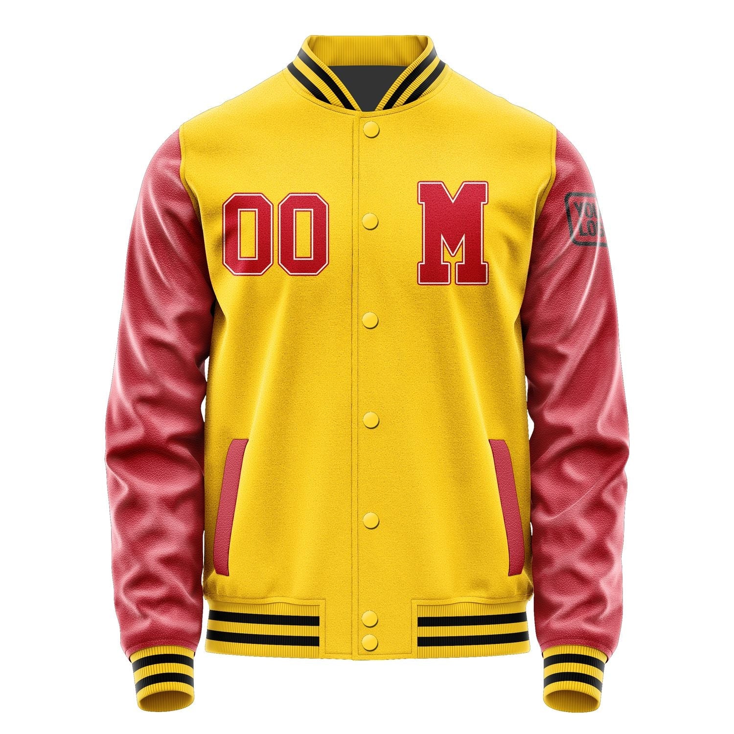 Custom Gold Red Jacket Jb3030143017141817