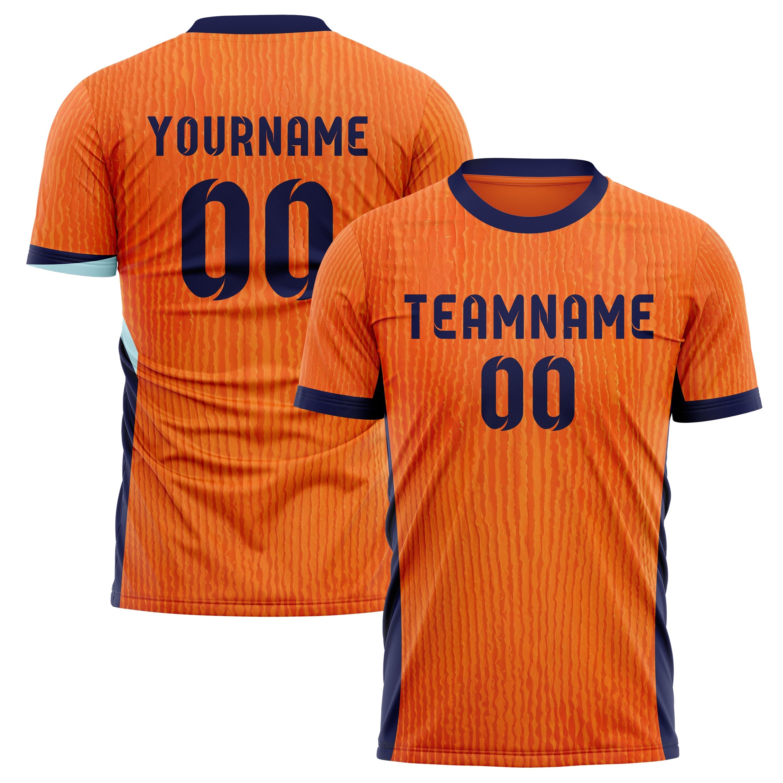 Netherlands Home Inspired Football Jersey – Custom Name, Number & Logo