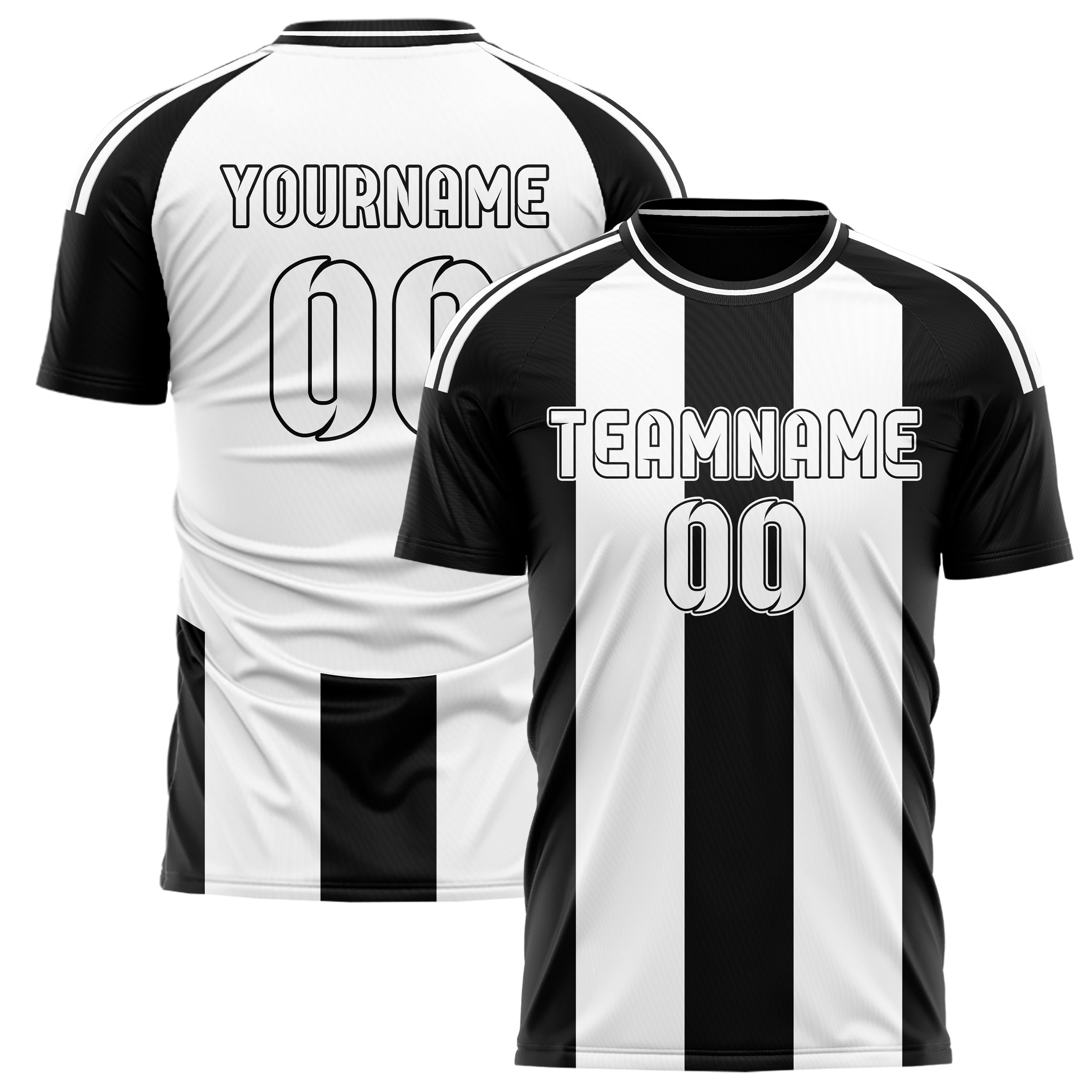 Tyneside Home Inspired Jersey - Custom Name, Number & Logo