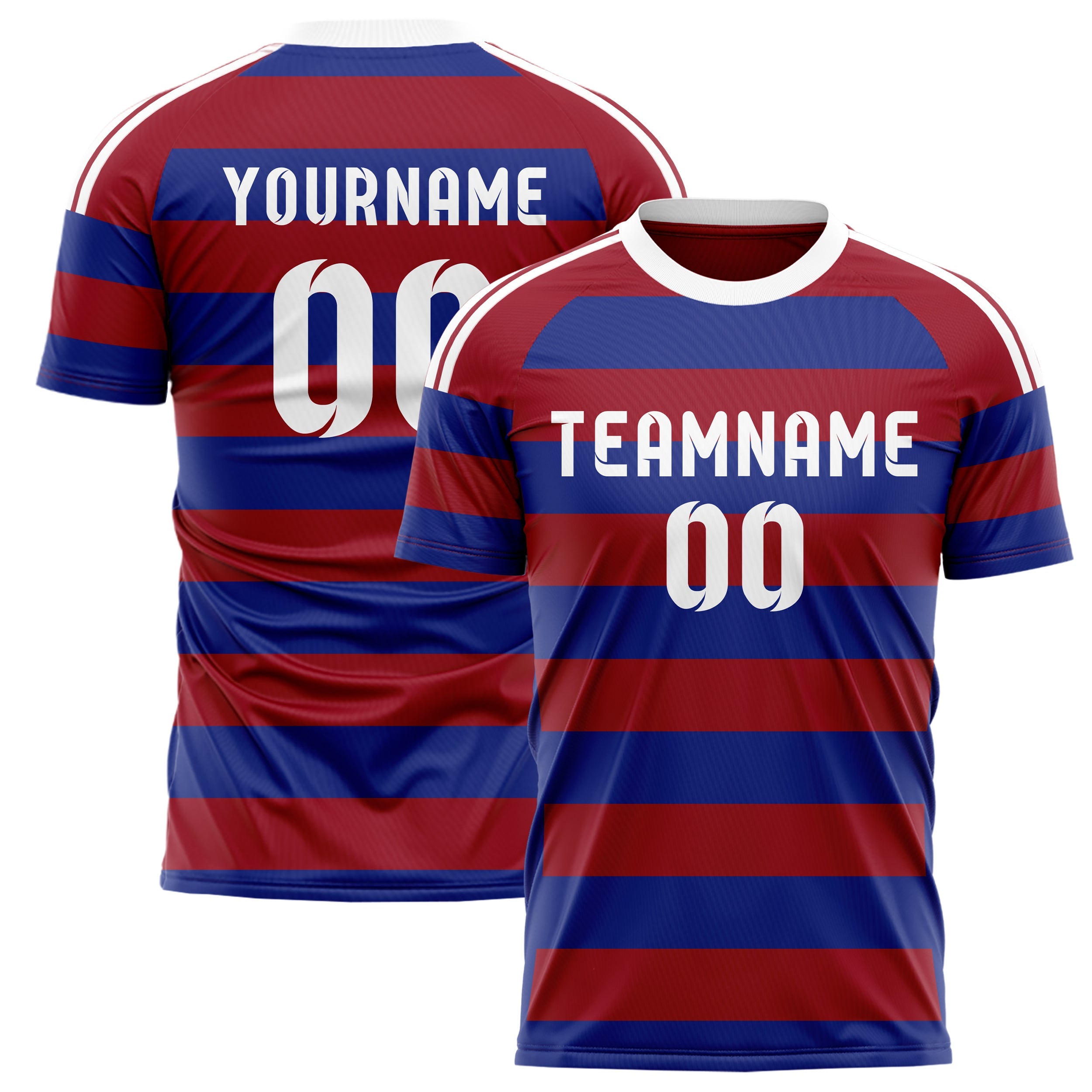 Tyneside Away Inspired Jersey - Custom Name, Number & Logo