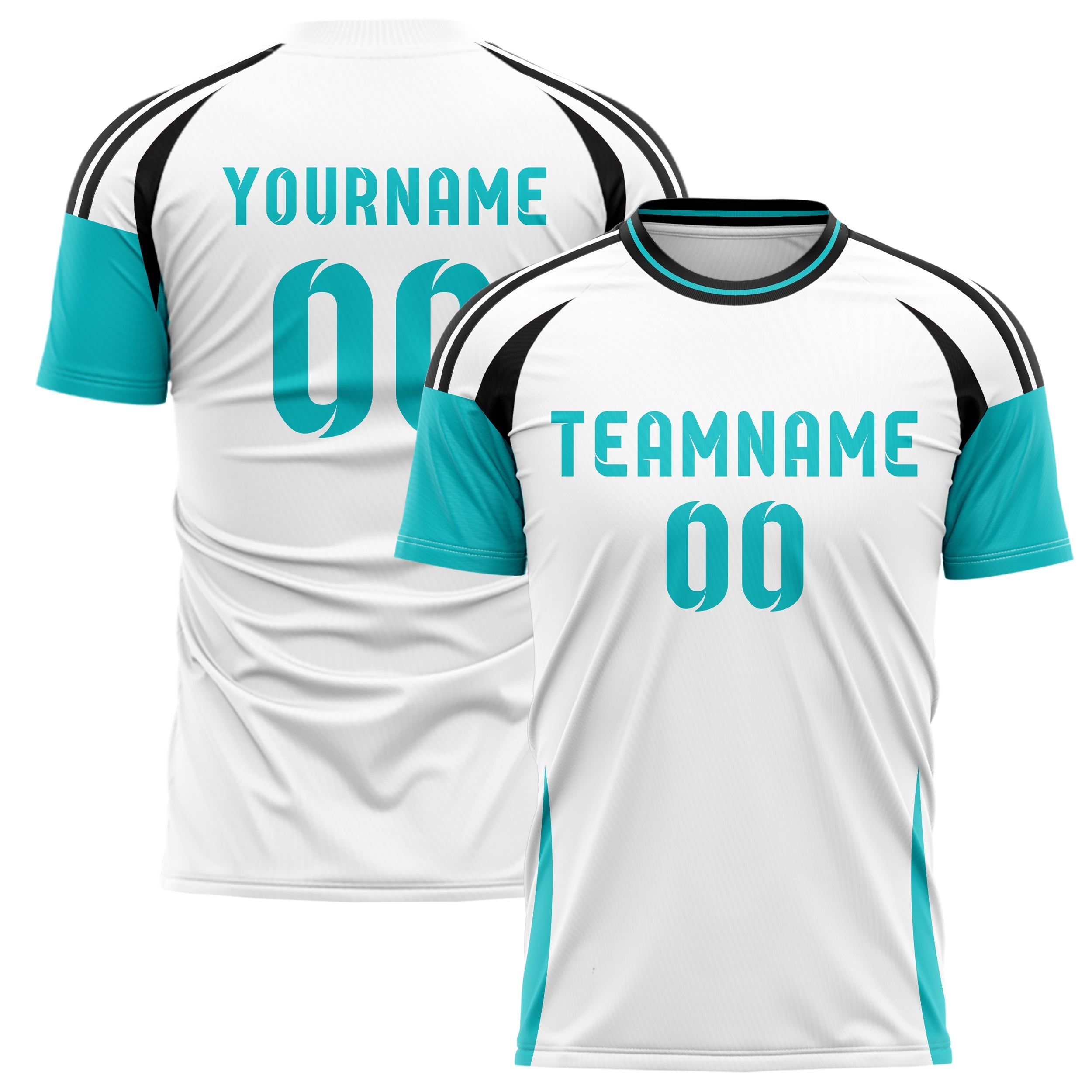 Tyneside Third Inspired Jersey - Custom Name, Number & Logo