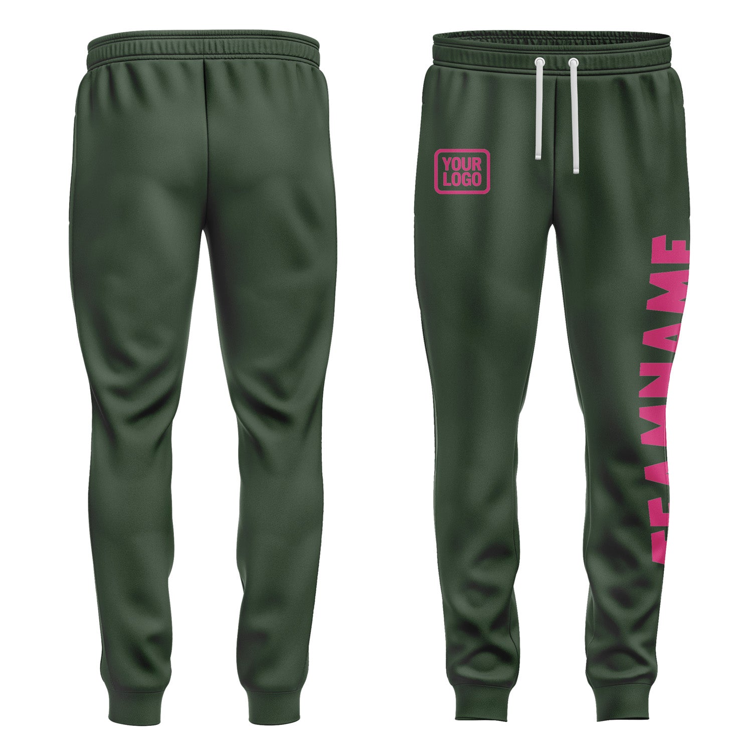 Custom Dark Green Pants PA06B113