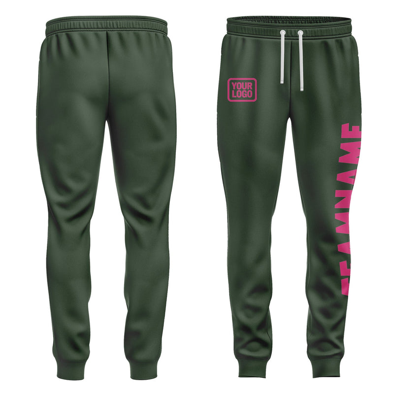 Custom Dark Green Pants PA06B113