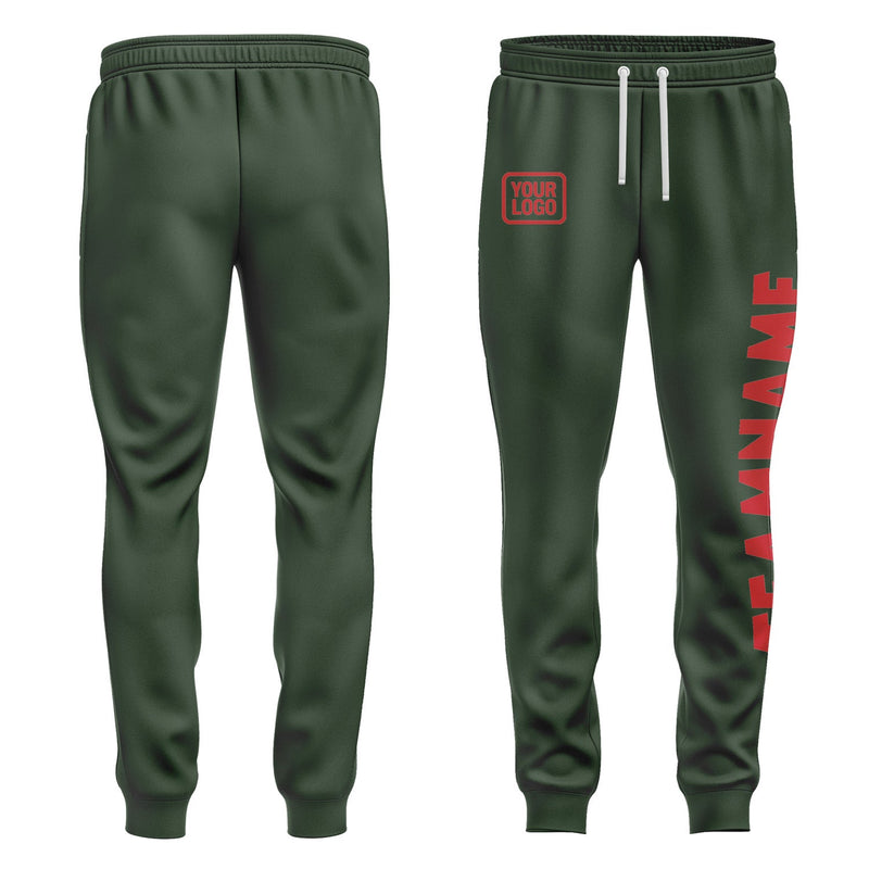 Custom Dark Green Pants PA06B114