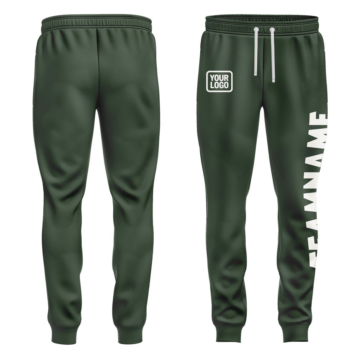 Custom Dark Green Pants PA06B118