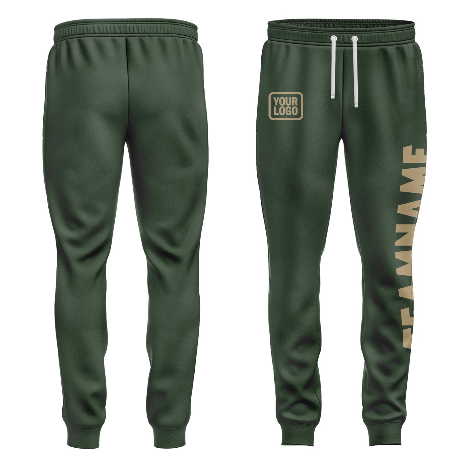Custom Dark Green Pants PA06B125