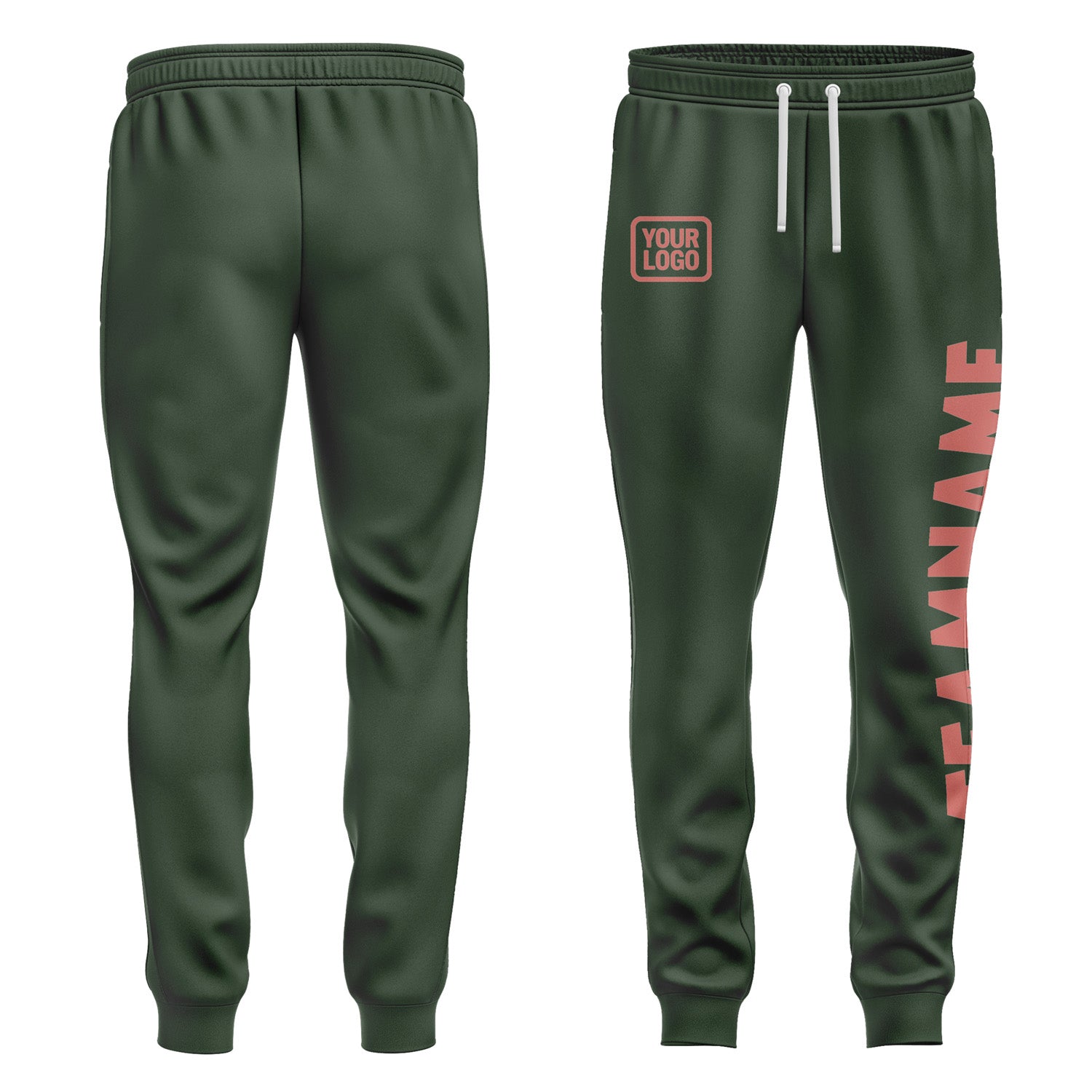 Custom Dark Green Pants PA06B129