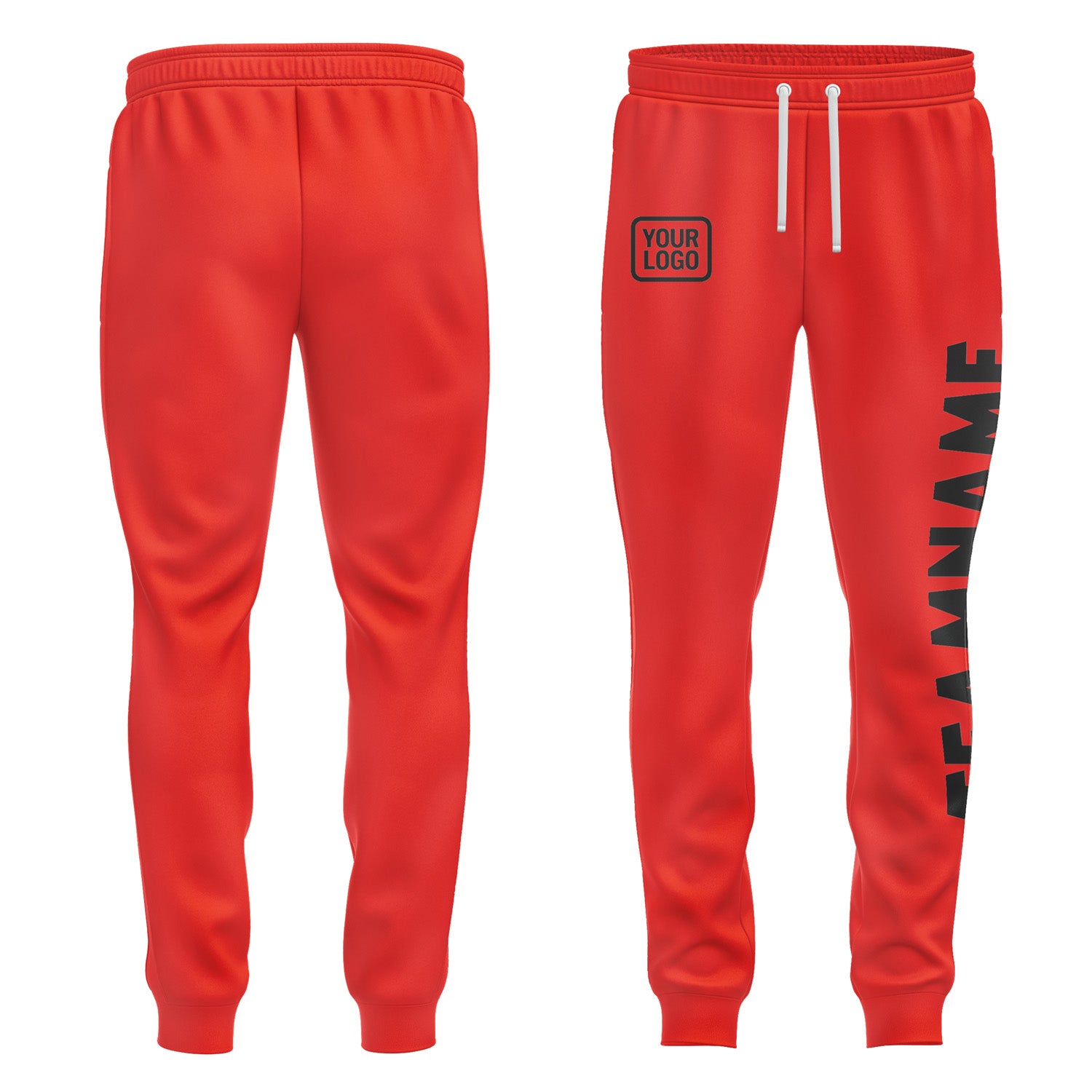 Custom Orange Red Pants PA12B117