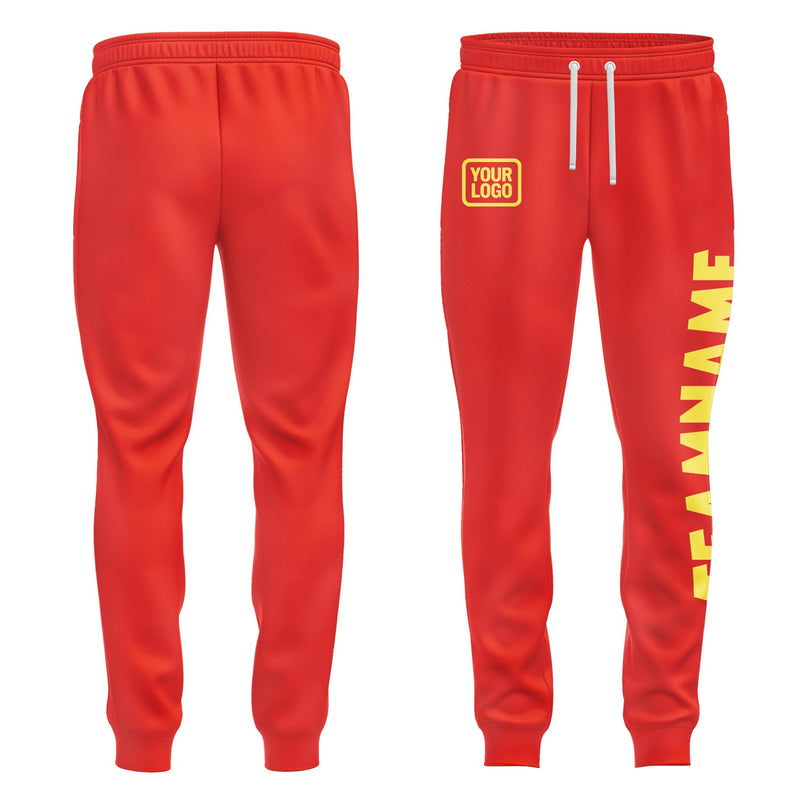 Custom Orange Red Pants PA12B126