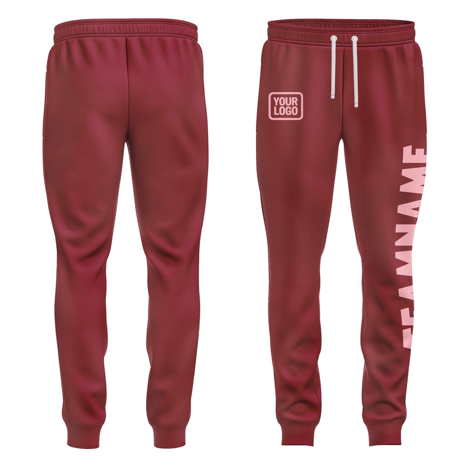 Custom Crimson Red Pants PA15B121