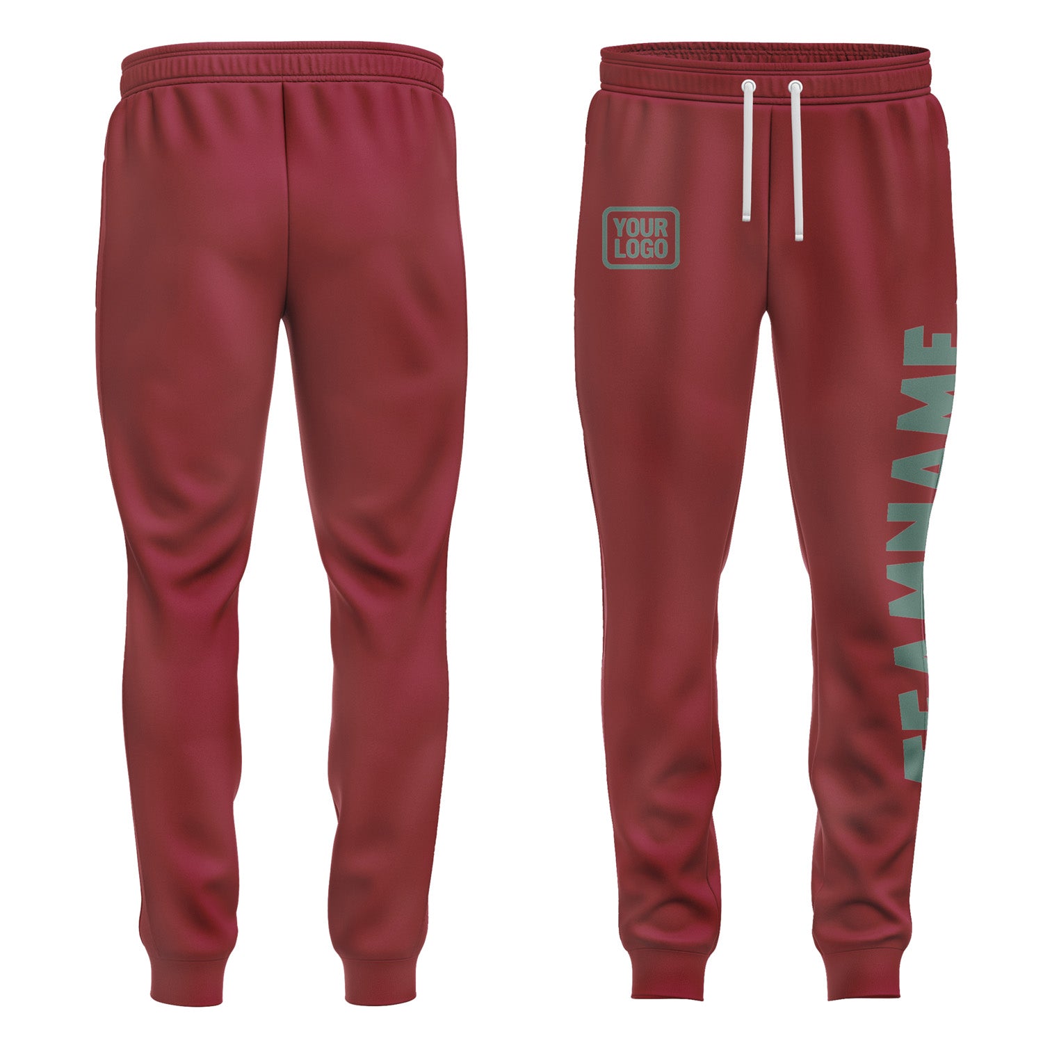 Custom Crimson Red Pants PA15B127