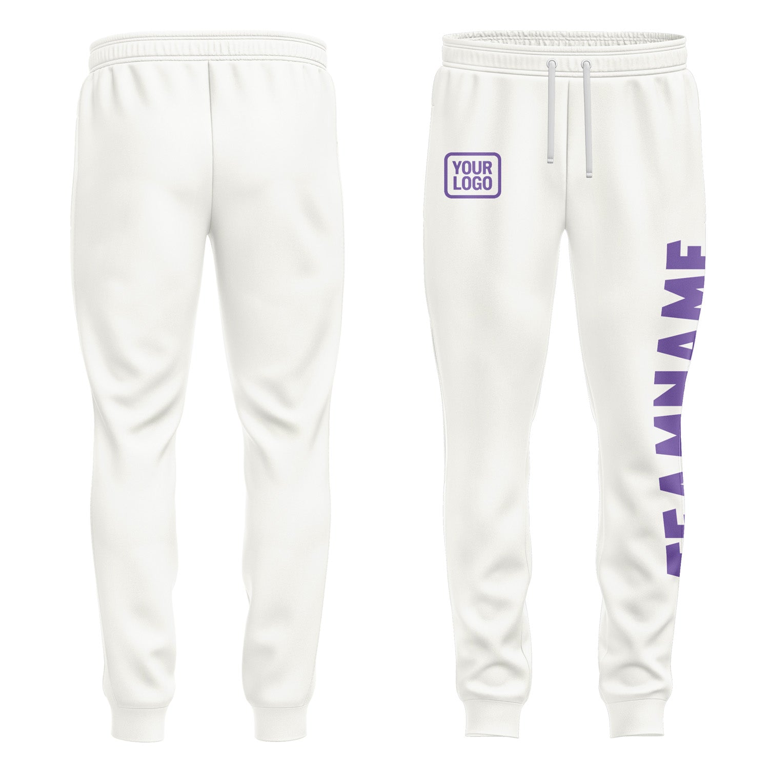Custom White Pants PA18B123