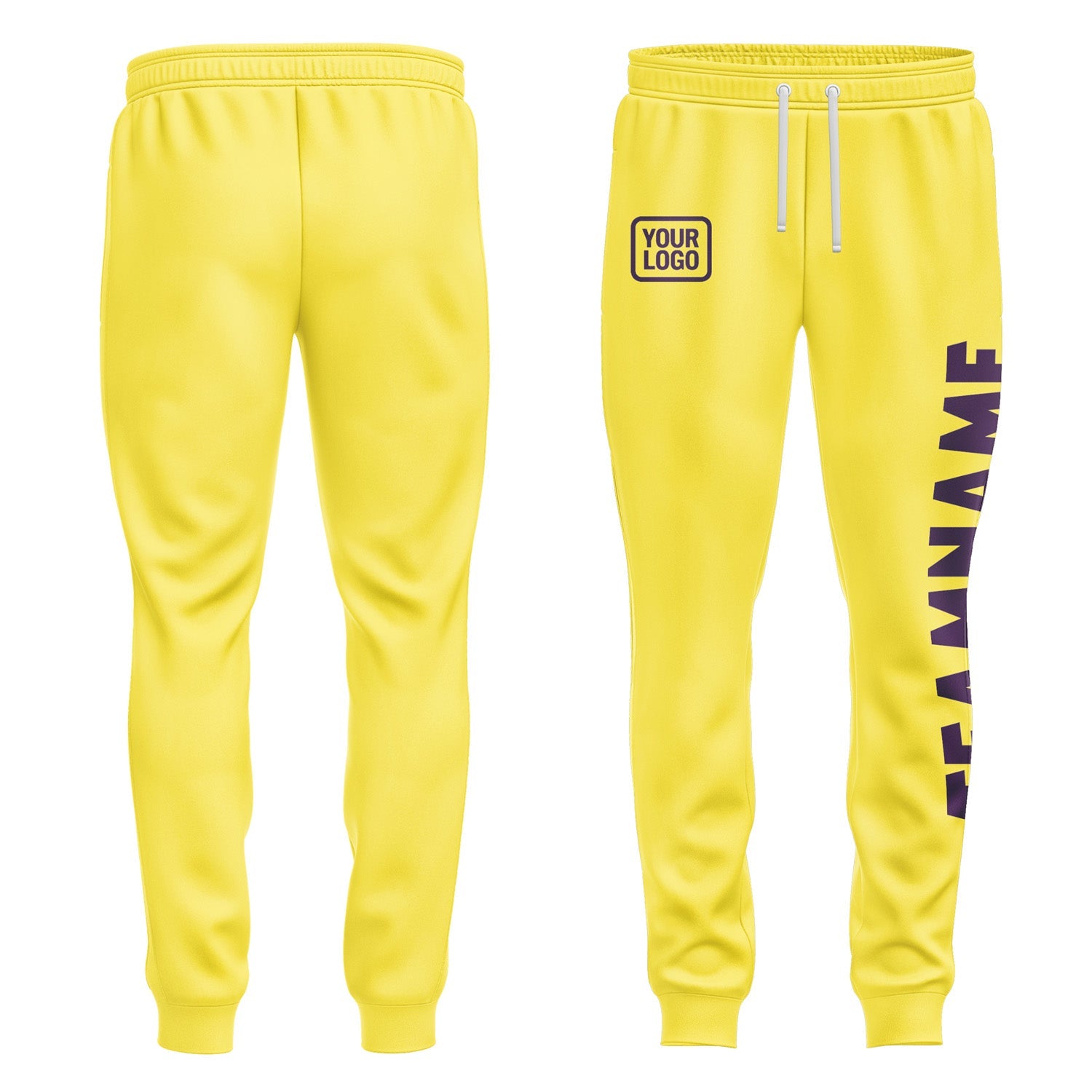 Custom Light Yellow Pants PA26B107
