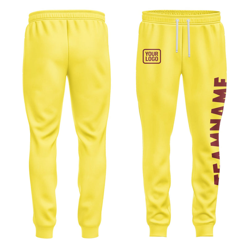 Custom Light Yellow Pants PA26B115