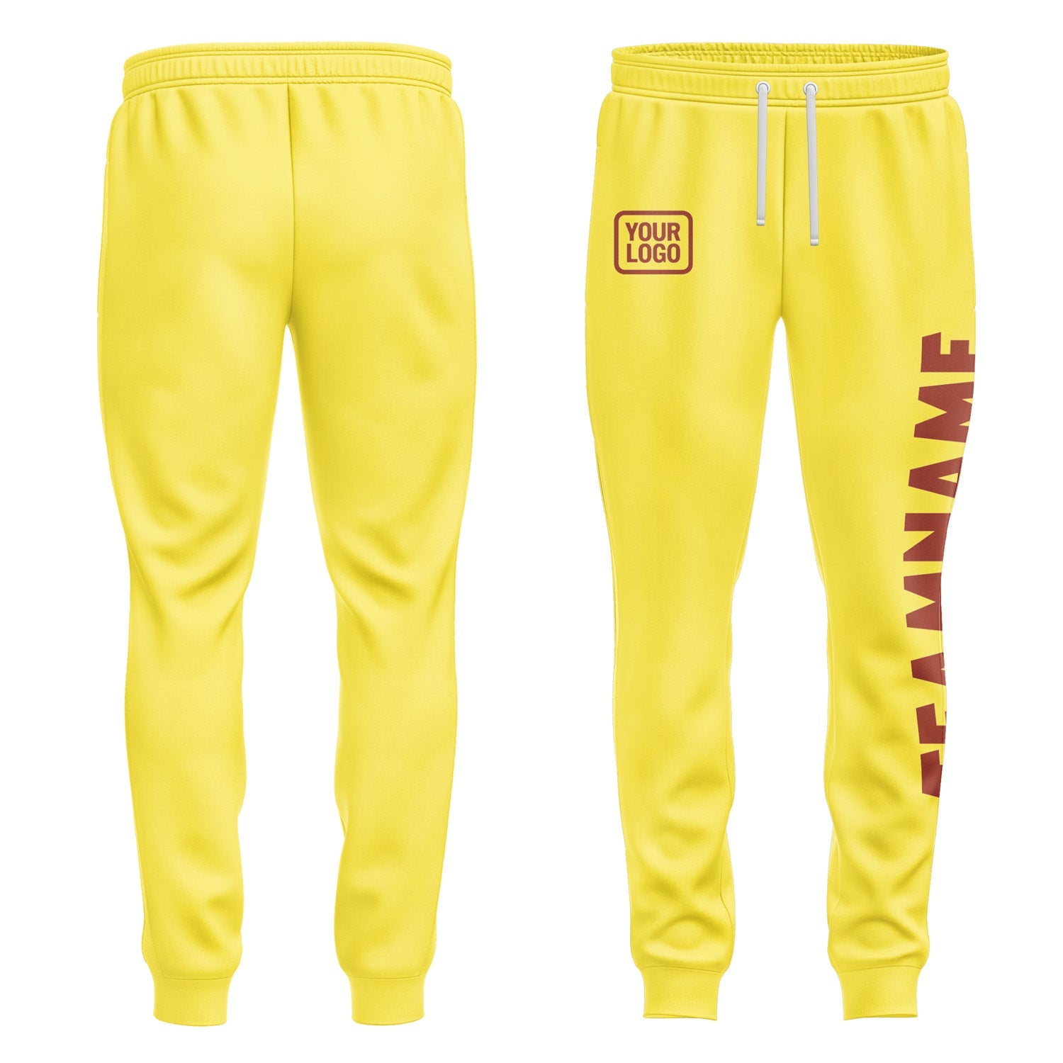 Custom Light Yellow Pants PA26B116