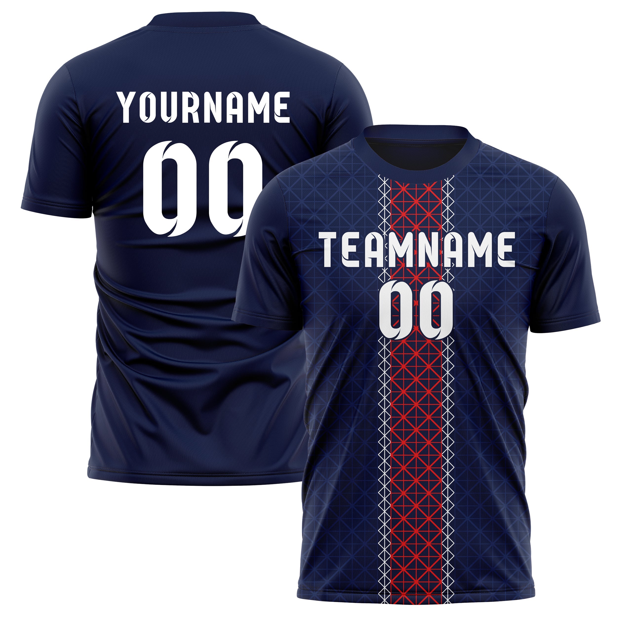 Ile-de-France Home Inspired Jersey - Custom Name, Number & Logo