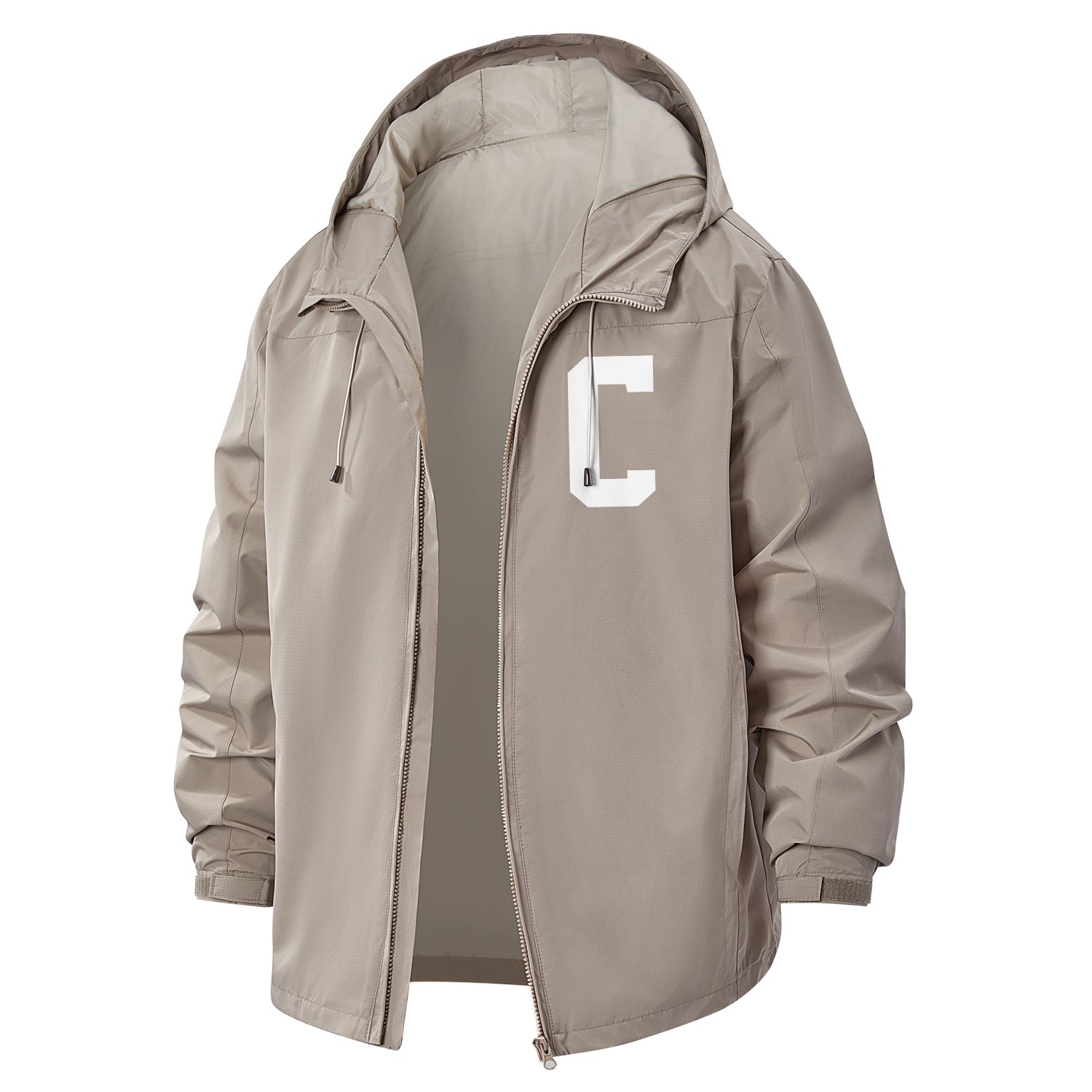 Custom Water-Resistant Windbreaker — Add Monogram Initial / Name / Number