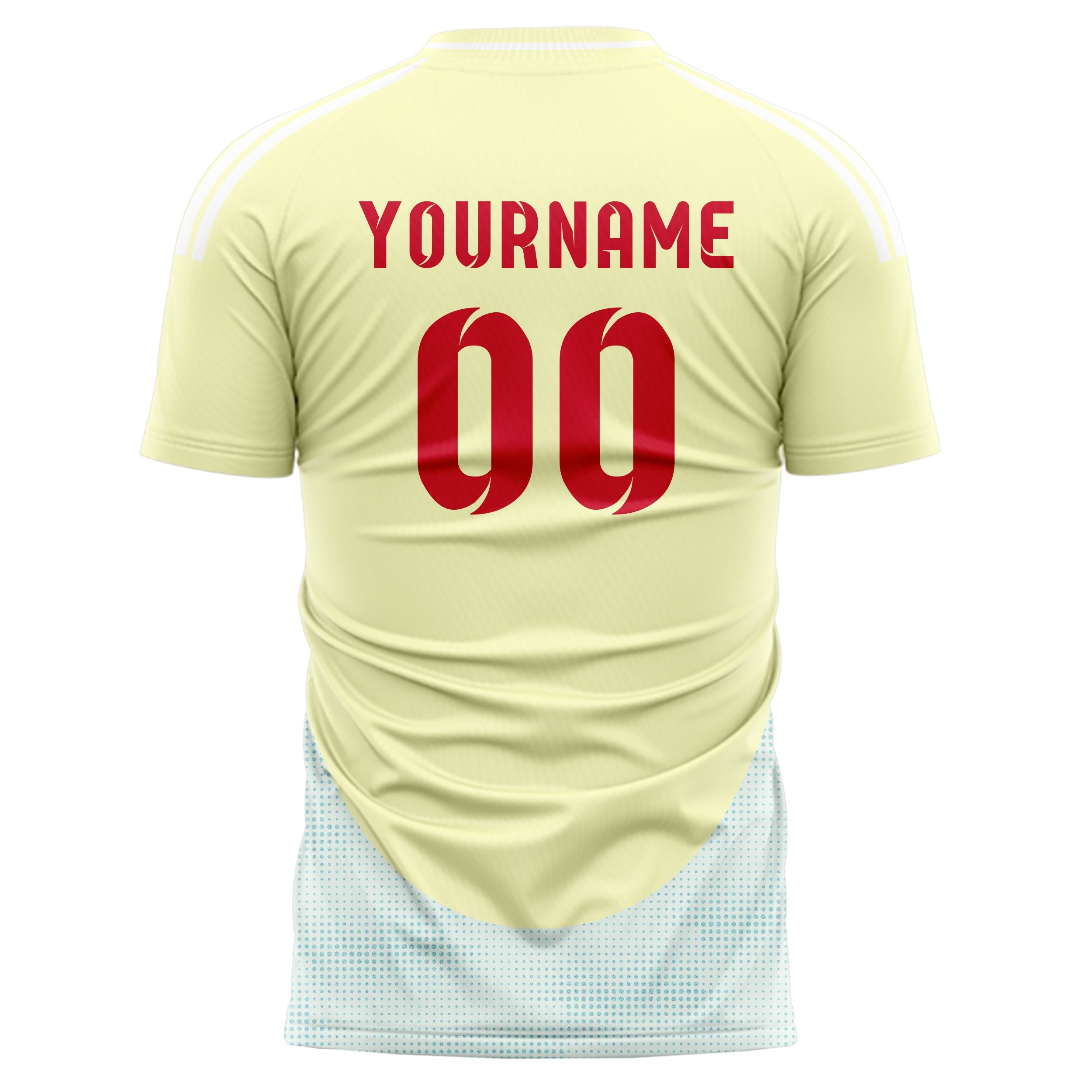 Spain Away Look Football Jersey – Custom Name, Number & Logo