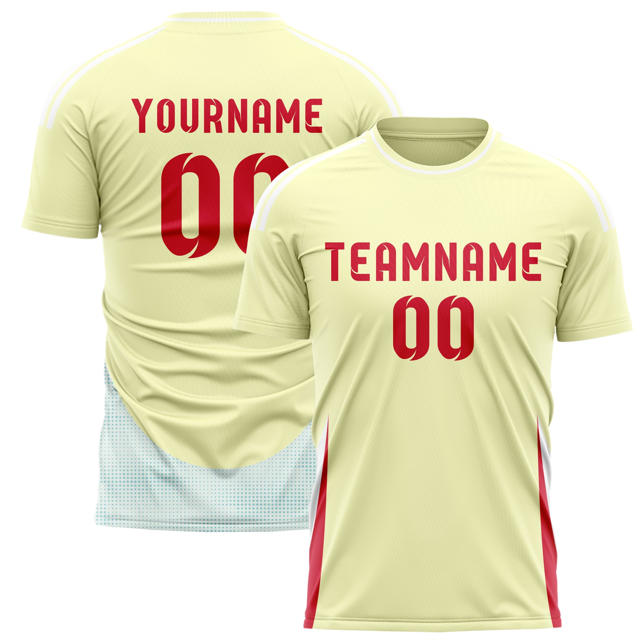 Spain Away Look Football Jersey – Custom Name, Number & Logo