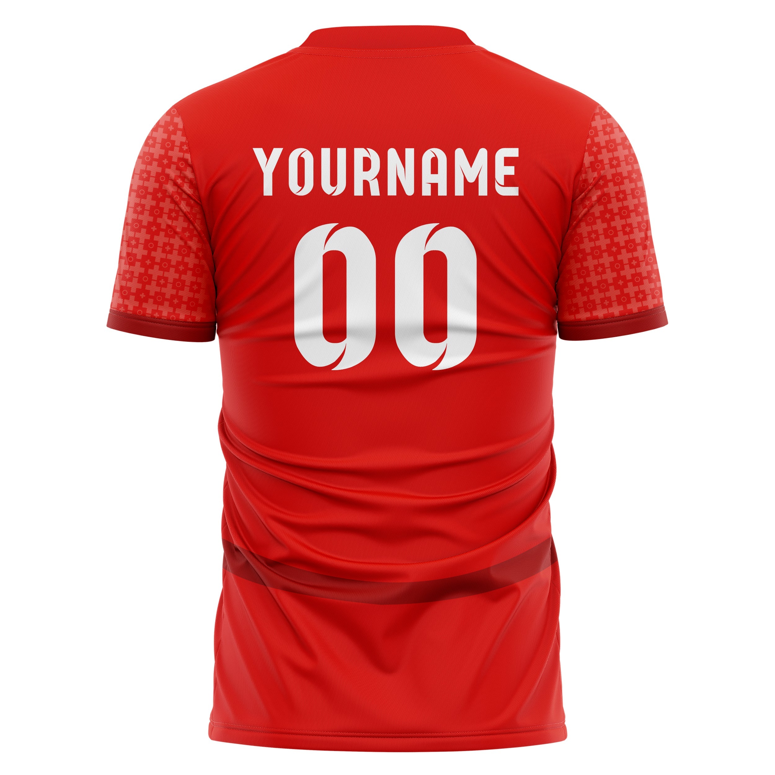 Switzerland Home Inspired Football Jersey – Custom Name, Number & Logo
