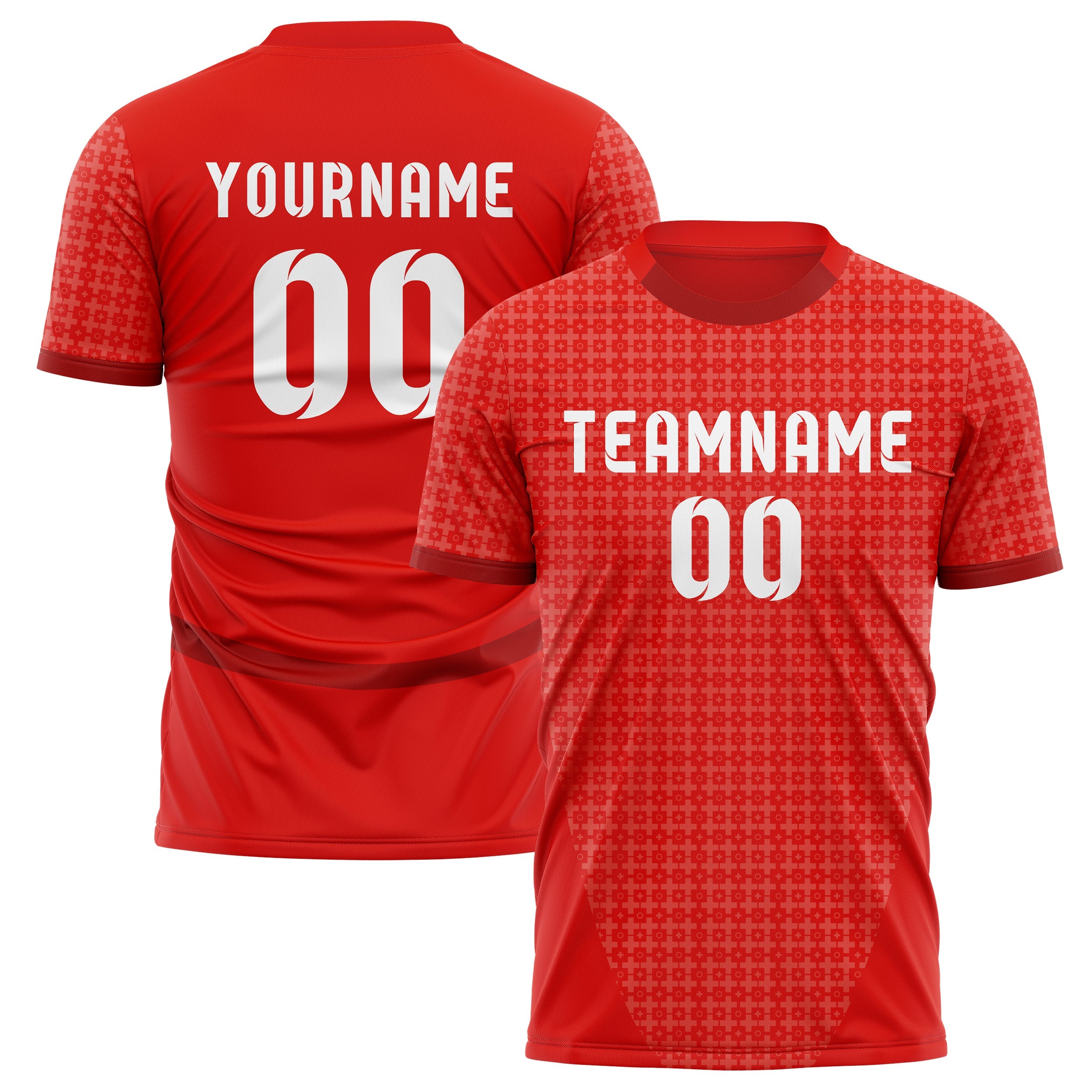 Switzerland Home Inspired Football Jersey – Custom Name, Number & Logo