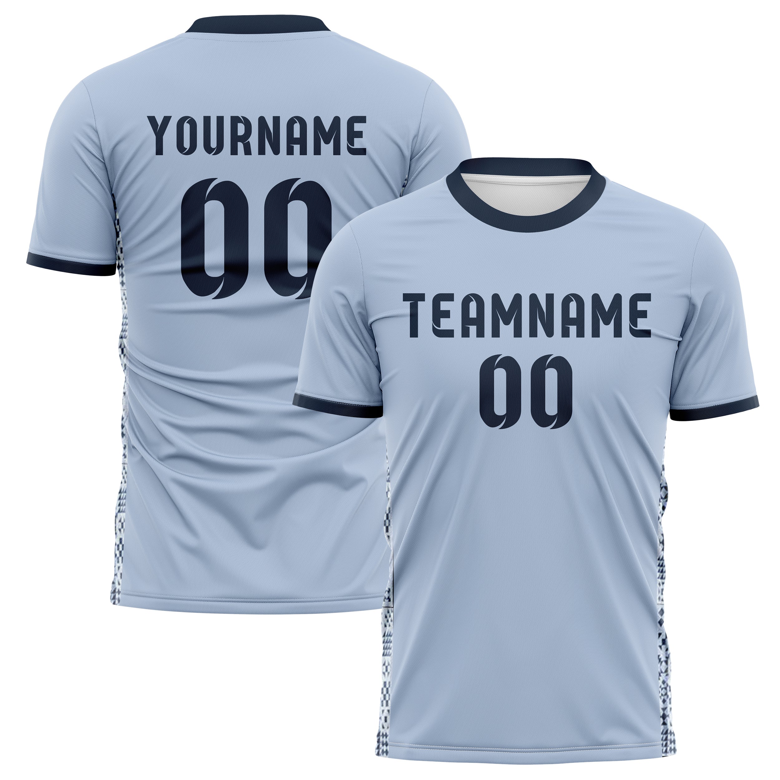 Valencia Coast Away Inspired Jersey - Custom Name, Number & Logo